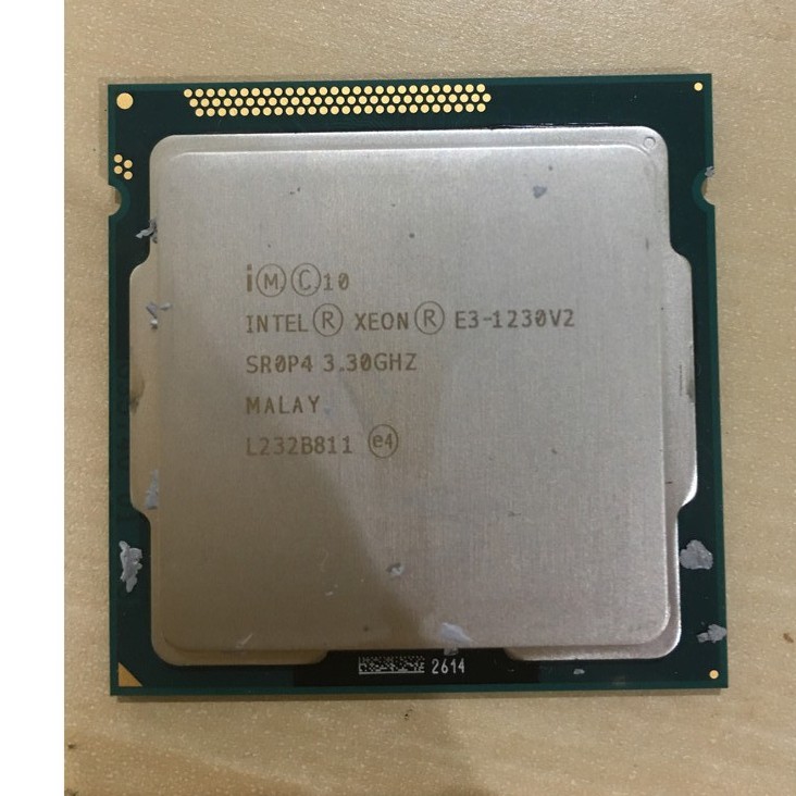 我最便宜 二手良品CPU INTEL xeon e3-1220 V3 e3-1230 v3 1155 1150腳位