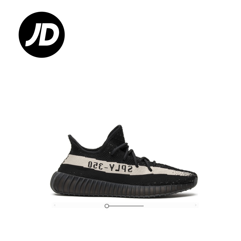 JD - Adidas Yeezy Boost 350 V2 'Oreo' 黑白休閒鞋愛迪達椰子鞋BY1604