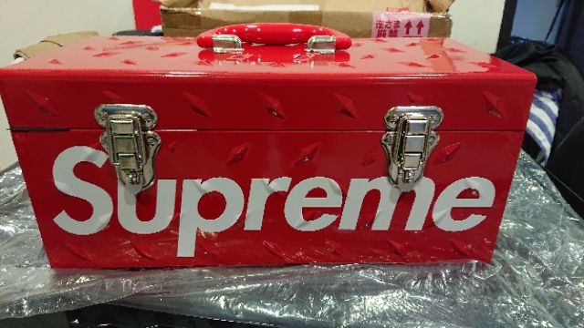 Supreme 18fw Diamond Plate Tool Box 工具箱鐵盒鐵箱鎖| 蝦皮購物