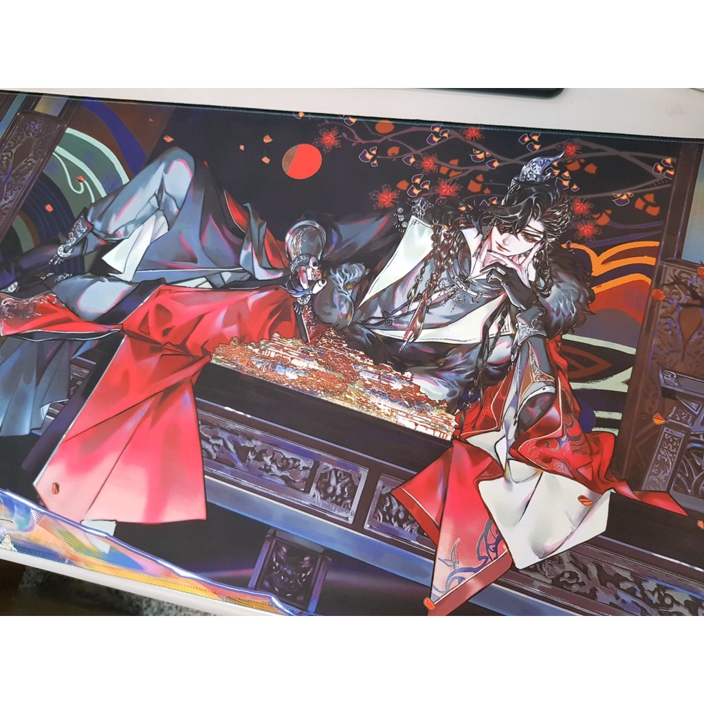 天官賜福　クッション　billbill 公式　花城　謝憐 嗶哩嗶哩】現貨❤謝憐/花城/生日大桌墊❤天官賜福/滑鼠墊/桌墊/鼠標墊