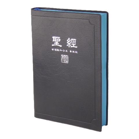 中文聖經(新標點和合本.神版.上帝版.7號字橫排型.串珠.藍色膠面 中文聖經(新標點和合本.神版.上帝版.7號字橫排型.串珠.藍色膠面