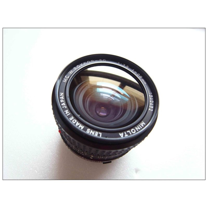 MINOLTA MC W.ROKKOR-SG f3.5 28mm (LM126) 美品| 蝦皮購物