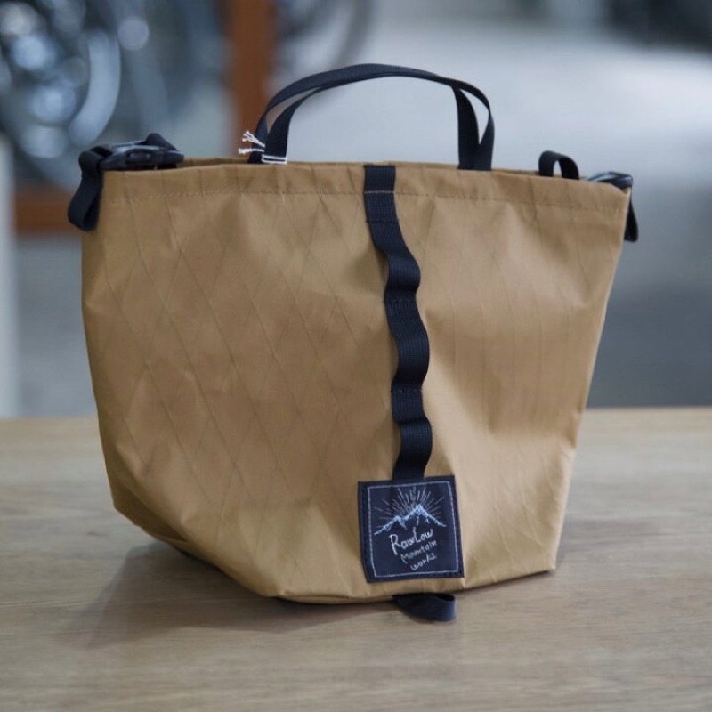 鳥森】RawLow Mountain Works TabiTibi Tote X-Pac 登山輕量防水胸前