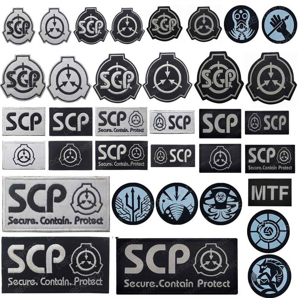 Scp 基金會標誌刺繡補丁超自然戀人反光臂章徽章貼花夾克牛仔褲帽子背包衣服 | 蝦皮購物