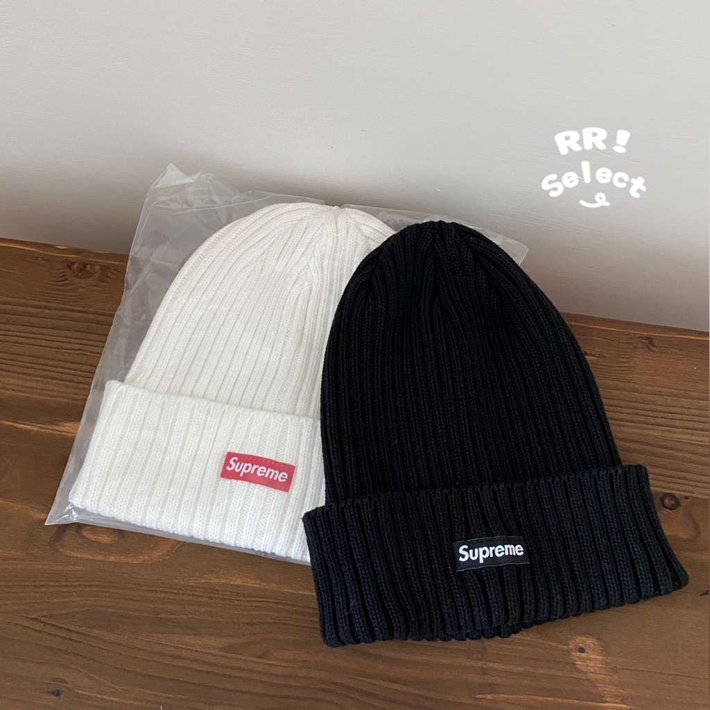 RRselect] Supreme Overdyed Beanie (SS20) White/Black | 蝦皮購物