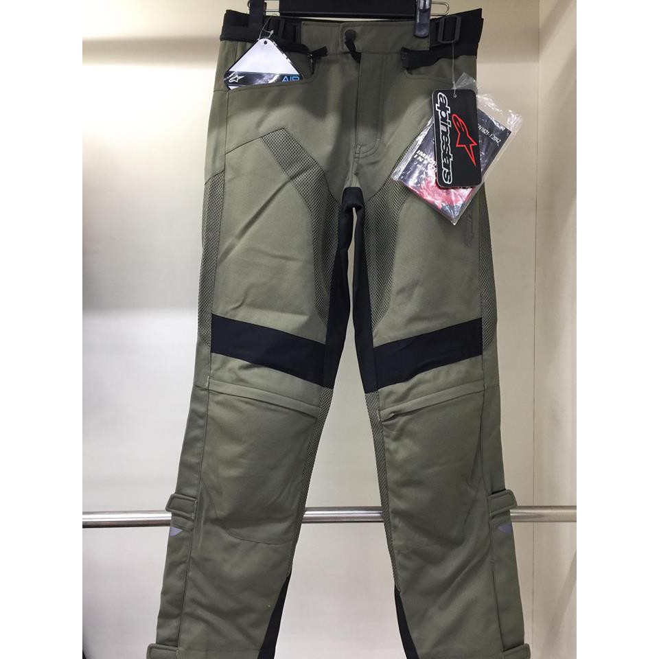 Alpinestars 3324918 WINGS AIR PANTS 亞洲限定防摔褲A星透氣軍綠