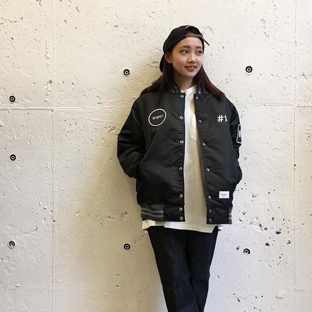 AllenTAPS】WTAPS 18SS BENCH /JACKET.NYLON.SATIN 棒球外套| 蝦皮購物