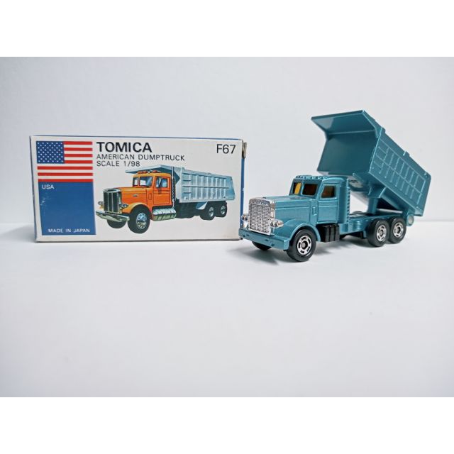 限定下標) 日本製Tomica 外國車F67-1-1 American Dump Truck | 蝦皮購物