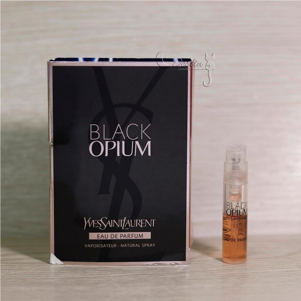 YSL 聖羅蘭Black Opium 黑鴉片女性淡香精1.2ML 可噴式試管香水全新