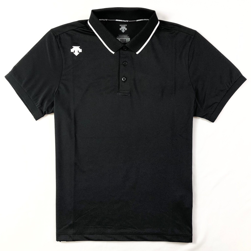 【特價韓國貨】 DESCENTE迪桑特 涼爽透氣機能布 休閒運動POLO衫 | 蝦皮購物