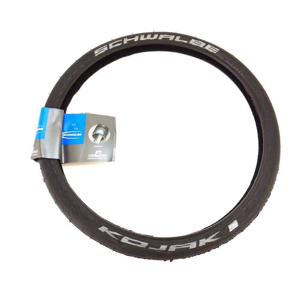 Pneus Schwalbe Kojak Pliable 26x1.35 - LiteSkin, Noir, Pour Vélo De Ville