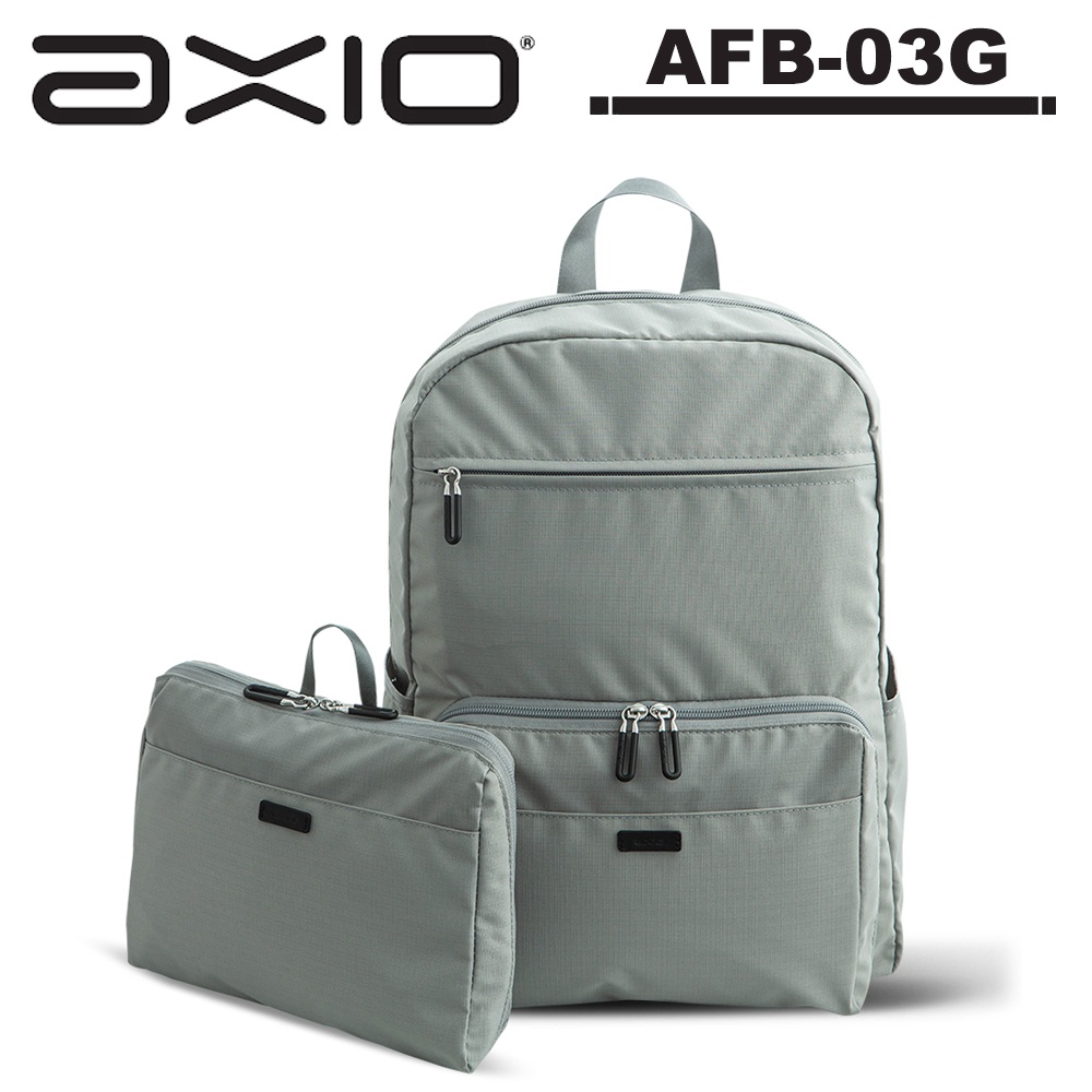 AXIO Packable Backpack 17L頂級折疊式旅用後背包 (AFB-03G) -銀河灰 | 蝦皮購物