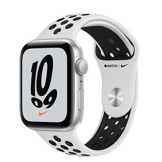 Apple Watch SE Nike+ GPS ，44mm鋁金屬錶殼Pure Platinum 配Nike運動 