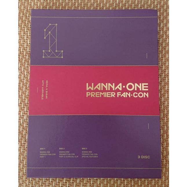 wannaone premier fan con 演唱會DVD 世巡智能專kihno | 蝦皮購物