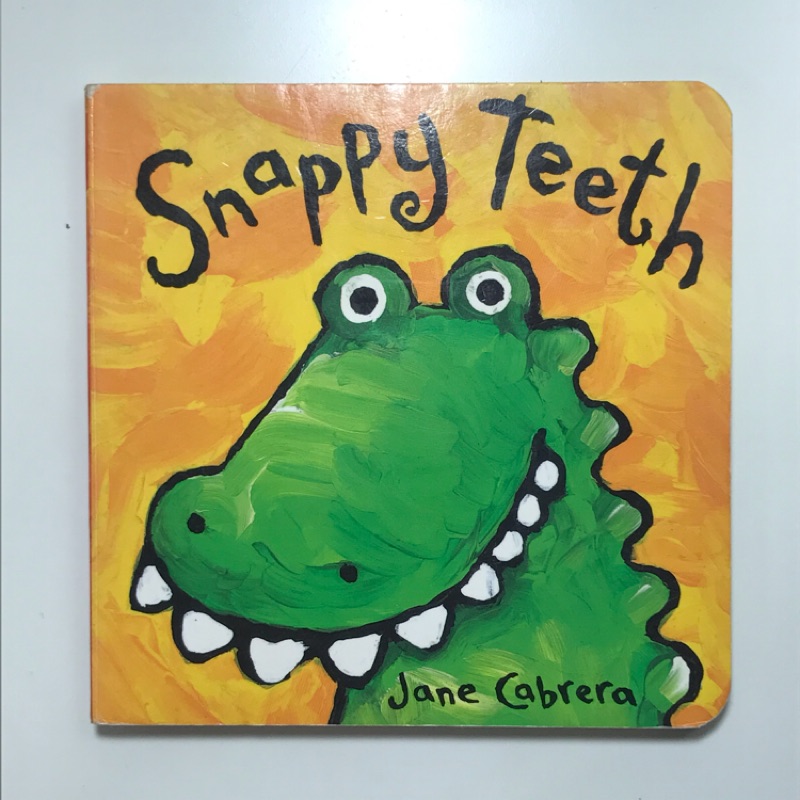 英國Campbell Books 硬頁書 Snappy Teeth 小鱷魚牙齒 | 蝦皮購物