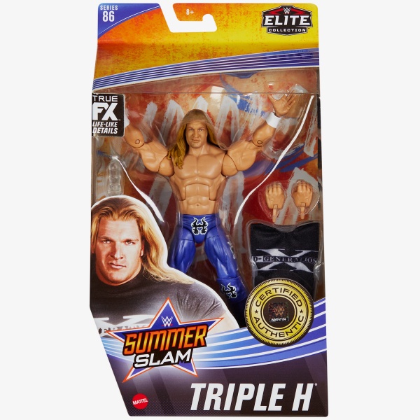 美國瘋潮]正版WWE Triple H Elite #86 Figure HHH經典DX復刻造型精華版