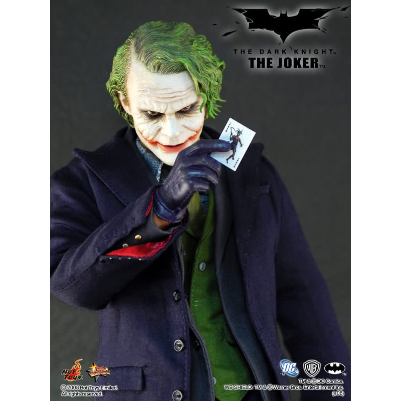 正版 HOTTOYS MMS68 黑暗騎士 小丑 (全新未拆品) 絕版 HOT TOYS Joker 蝙蝠俠 希斯萊傑 | 蝦皮購物