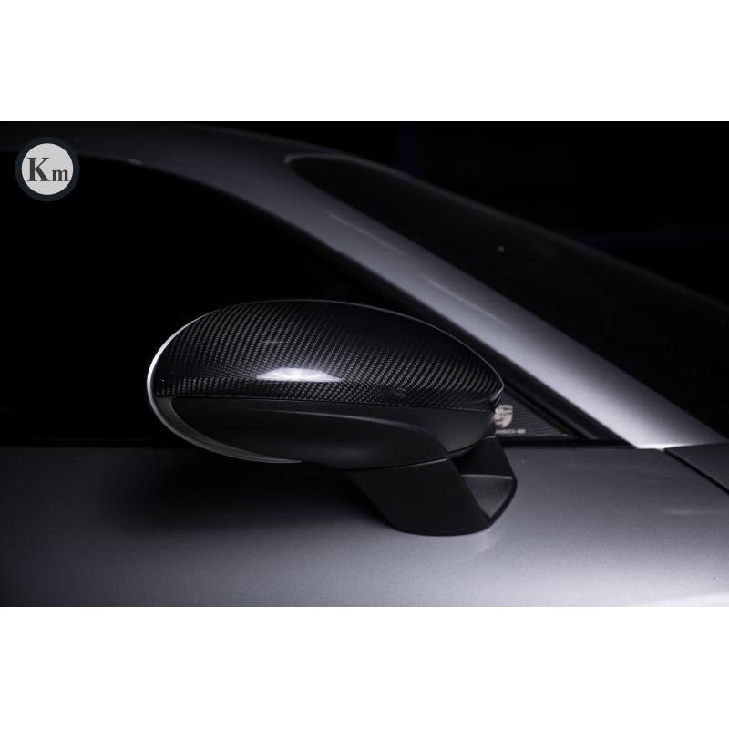 Porsche 991RS 911RTS 原車OEM款 乾式碳纖維後視鏡蓋