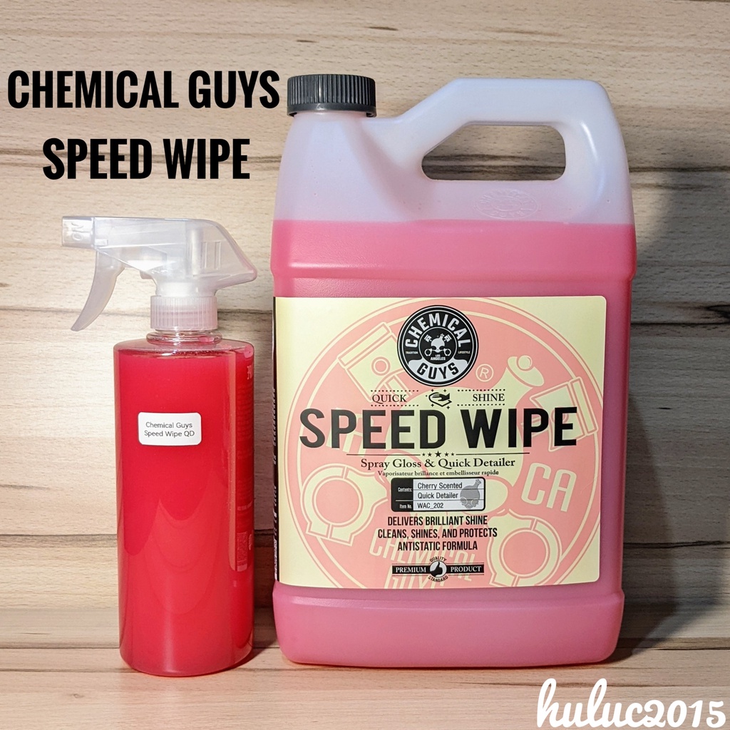美國Chemical Guys Speed Wipe Quick Detailer 500ml 分裝化學小子樂卡