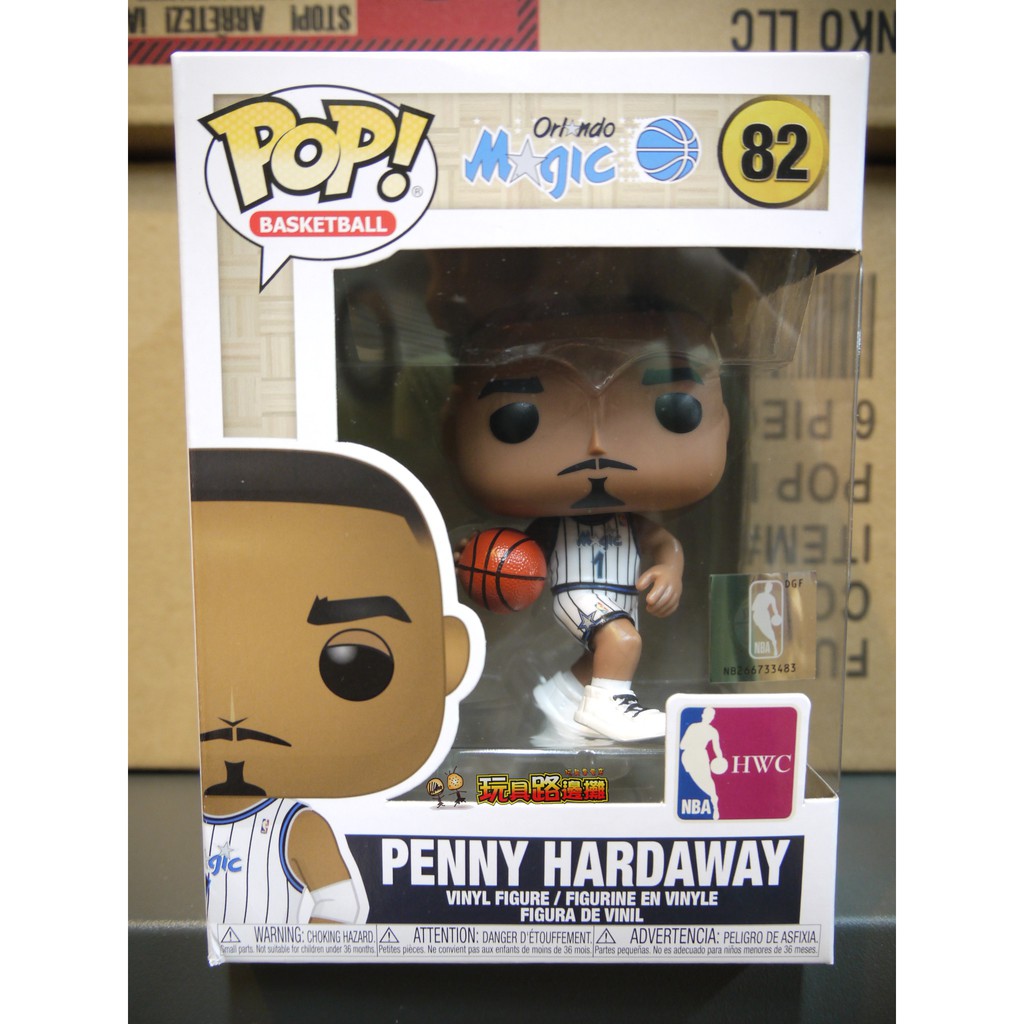 玩具路邊攤}代理版FUNKO POP NBA 魔術隊安芬利哈德威MAGIC PENNY