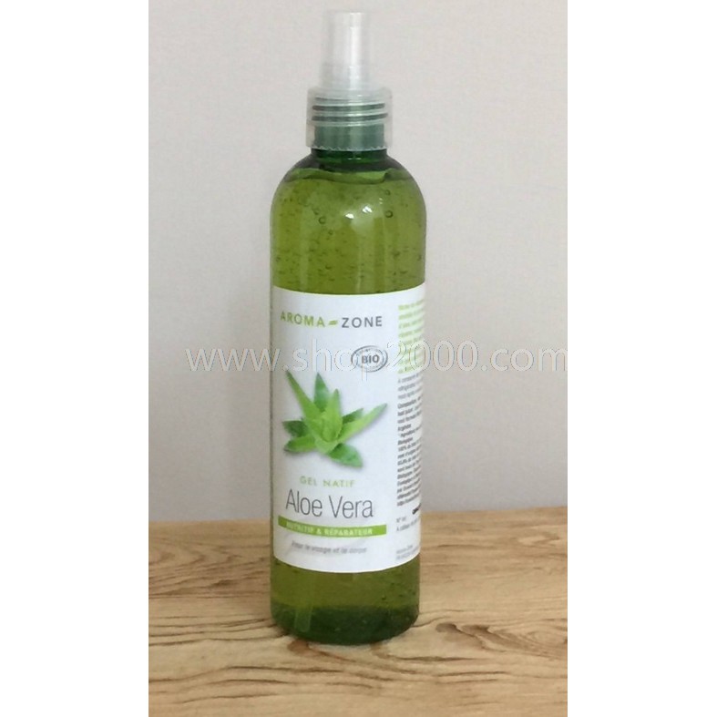 [213]法國AROMAZONE Gel natif d'Aloe Vera BIO 250 ML 有機蘆薈膠 蝦皮購物