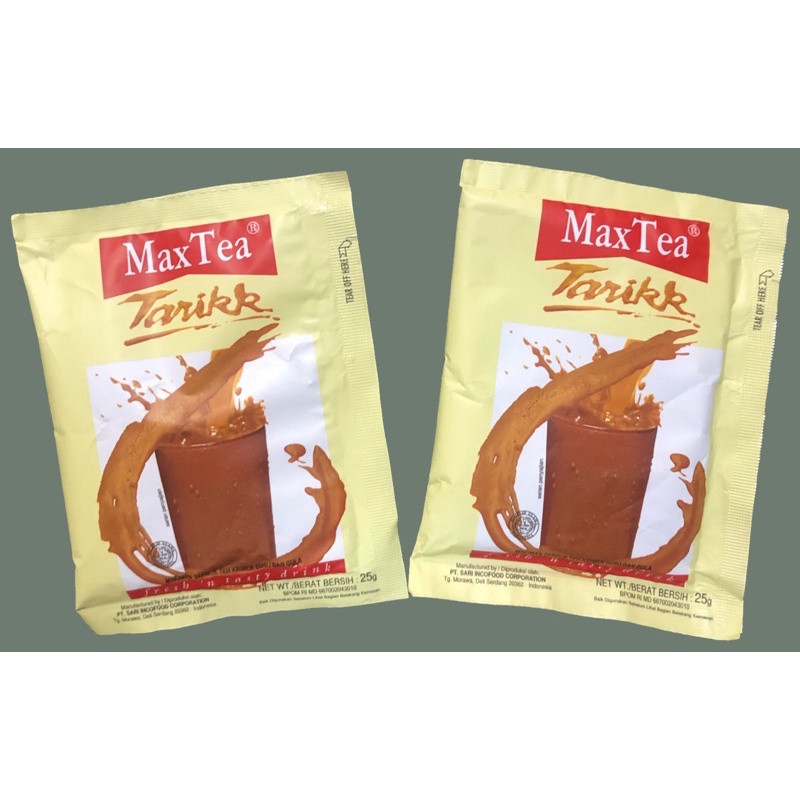 （現貨） Max Tea 印尼奶茶 25g 單包嚐鮮價 | 蝦皮購物