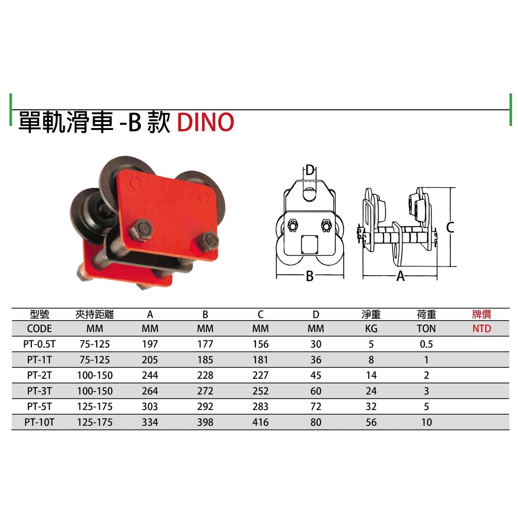 500kg小車,滑車,工字滑車,手推滑車,吊車鍊條式滑車單軌滑車| 蝦皮購物