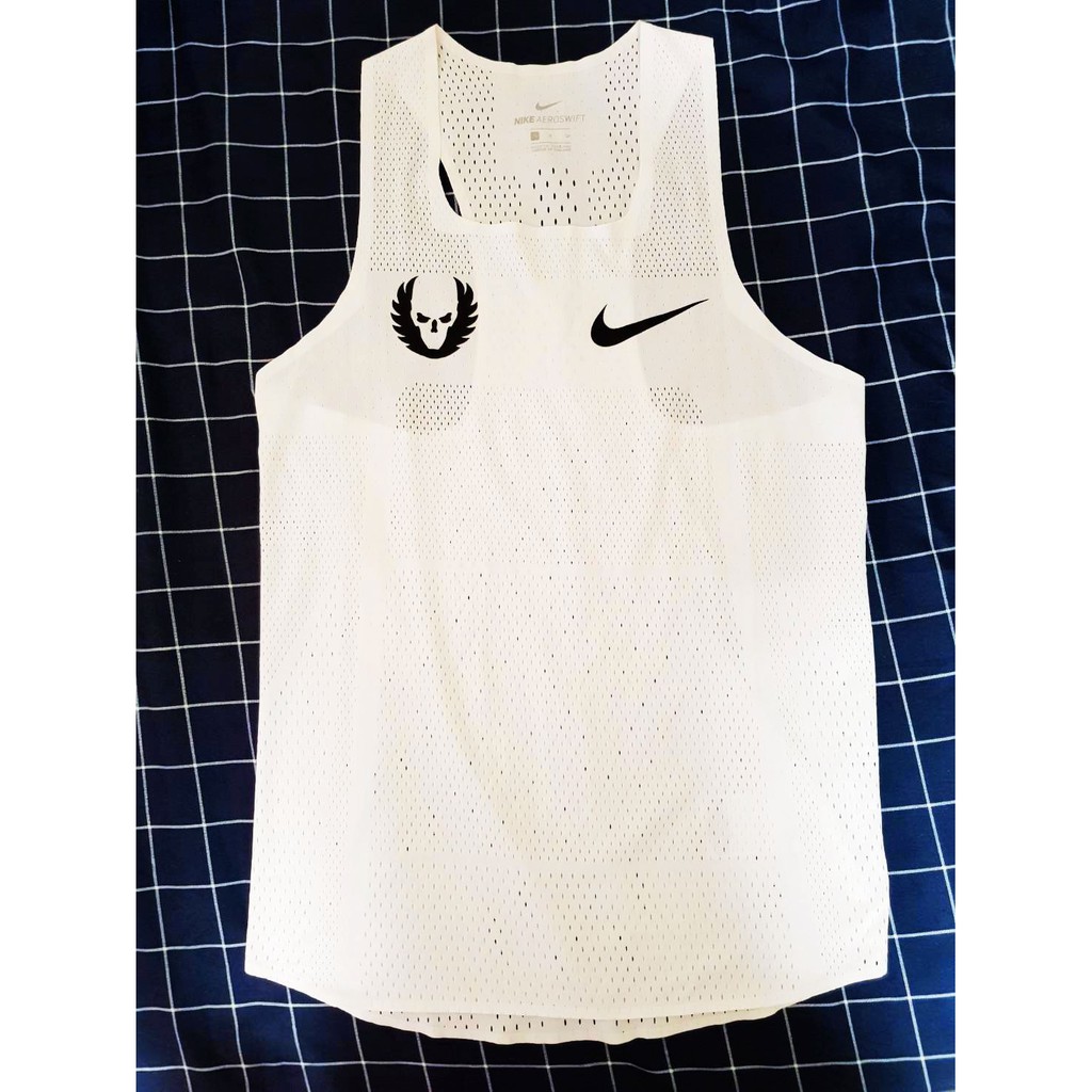 NIKE Oregon Project Aeroswift Running Singlet 白大迫傑款菁英