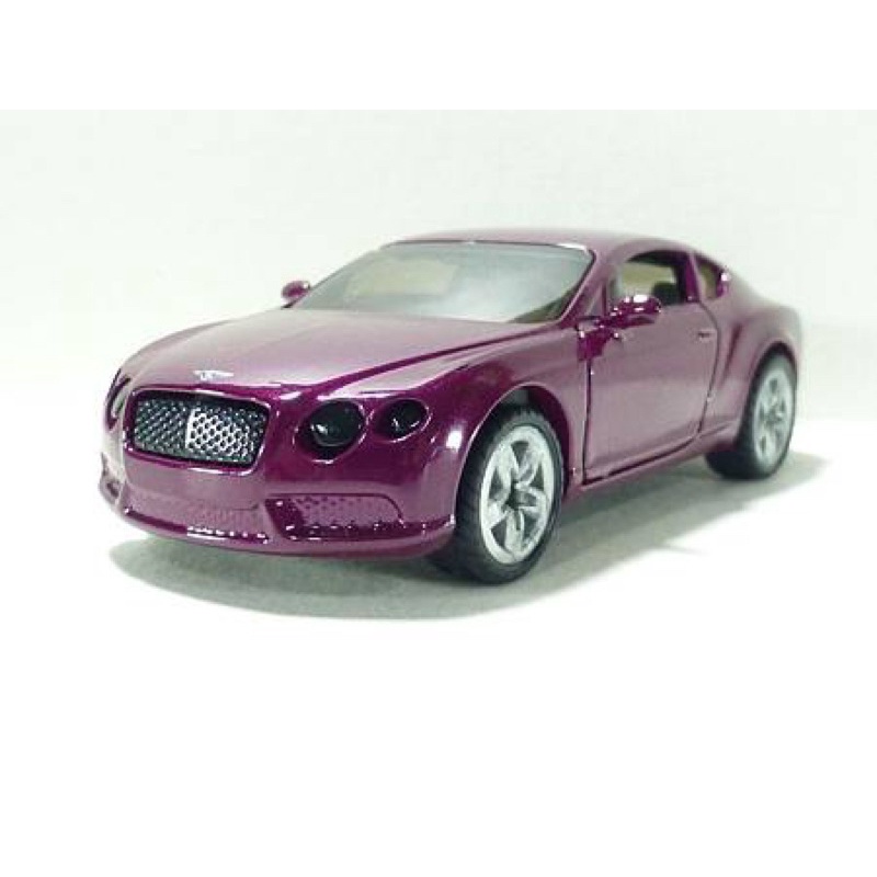 SIKU 1483 BENTLEY CONTINENTAL GT V8 IN PURPLE ON BLISTER