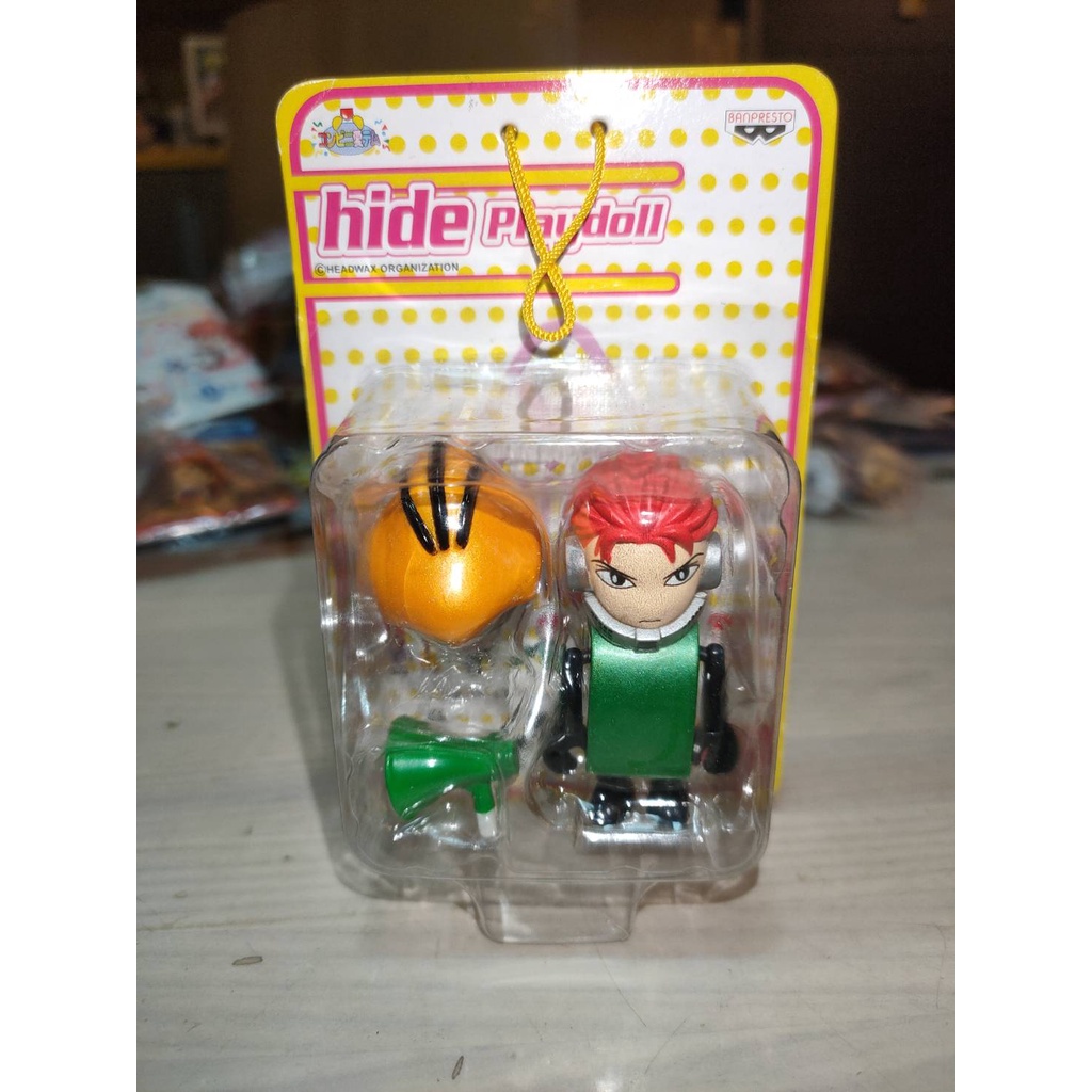 全新 日版 hide Playdoll 松本秀人 積木人 大聲公 Q版公仔 | 蝦皮購物
