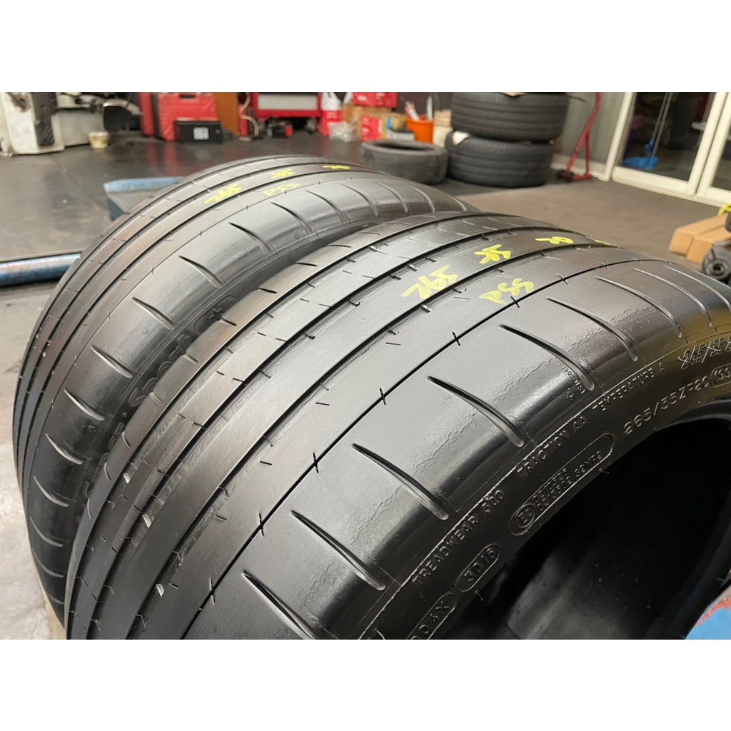 正順車業 順風中古胎 二手胎 / 中古胎 落地胎 維修 保養 免運 型號 265 35 20 米其林 PSS 兩條 | 蝦皮購物