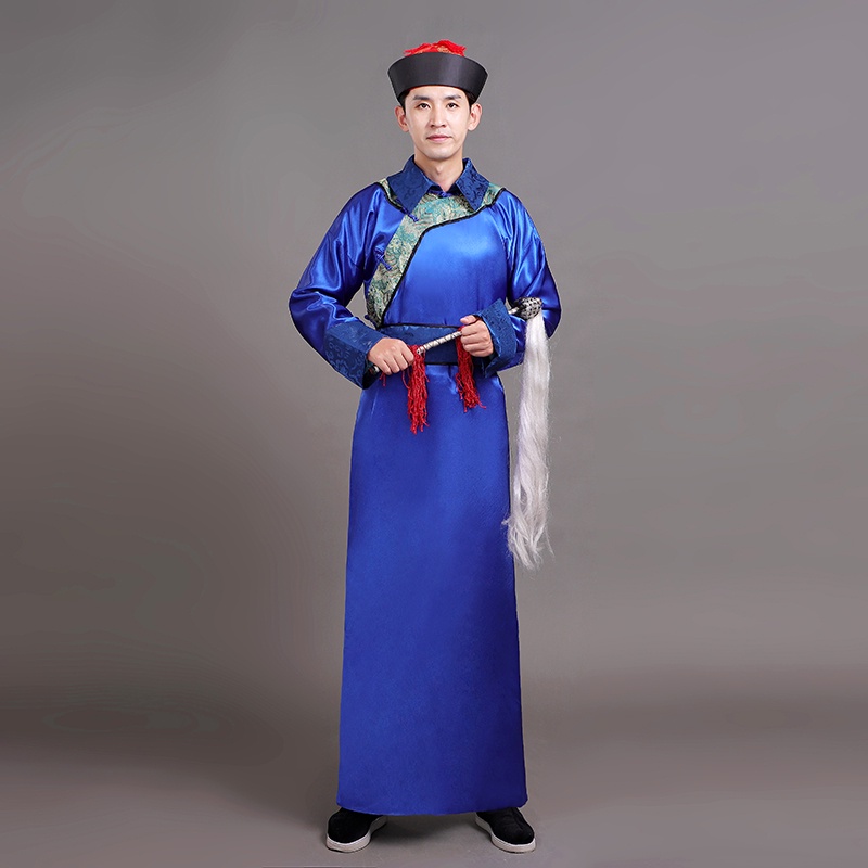 清朝官服 太監服裝 太醫公公 總管侍衛 年會舞臺 宮廷演出 表演服 男古裝 宮廷服飾 | 蝦皮購物