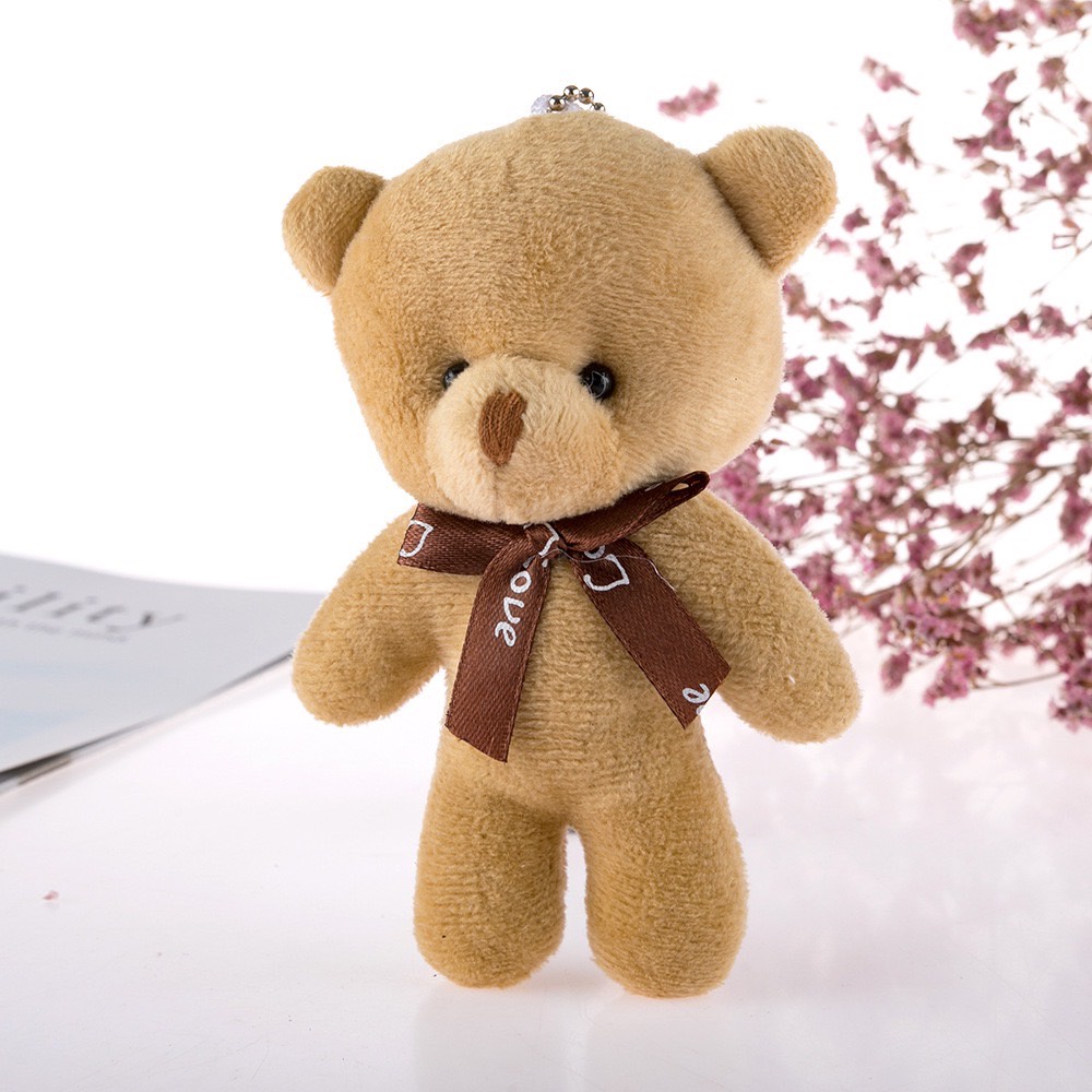 【ʚ ɞGIFTME5台灣現貨ʚ ɞ】可愛幸運熊 泰迪熊 公仔 鑰匙掛件 娃娃 兒童節禮物 居家擺設 玩偶熊 布偶熊 | 蝦皮購物