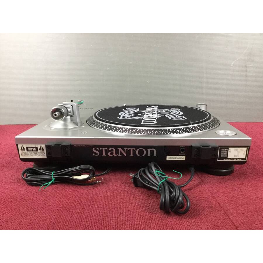 STANTON STR8-70J DJ用專業黑膠唱盤轉盤唱機Turntable Serato DVS