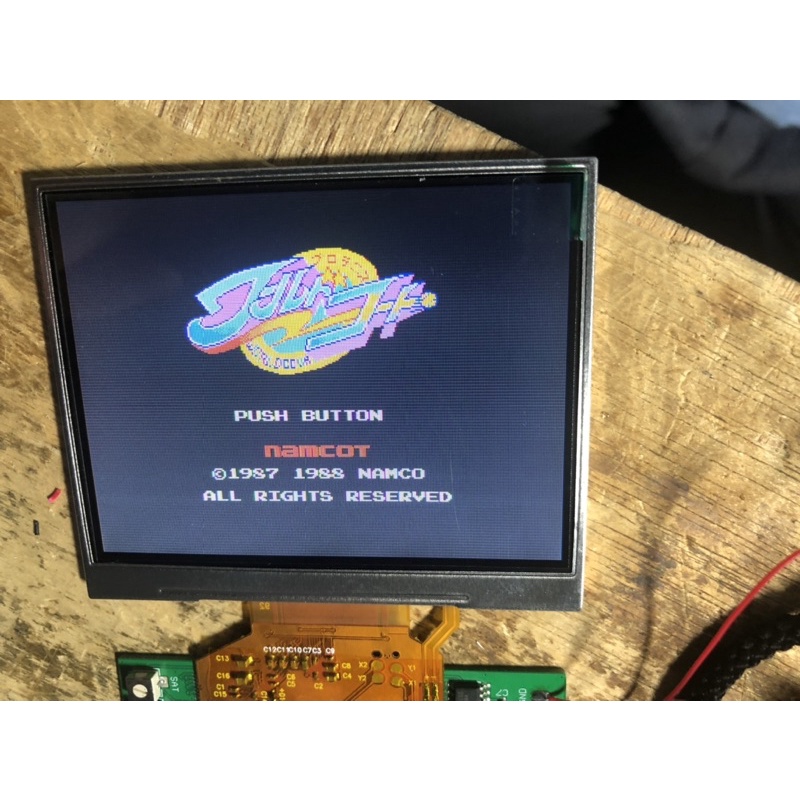 pc gt pc engine gt 改機LCD螢幕3.3寸RGB解碼畫面，高級版本，非AV解碼信號 亮度可調不含主機 | 蝦皮購物