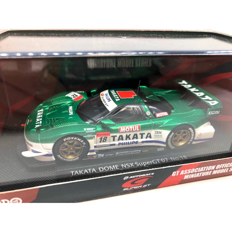 Ebbro 1/43 TAKATA DOME NSX SuperGT 07 No18 | 蝦皮購物