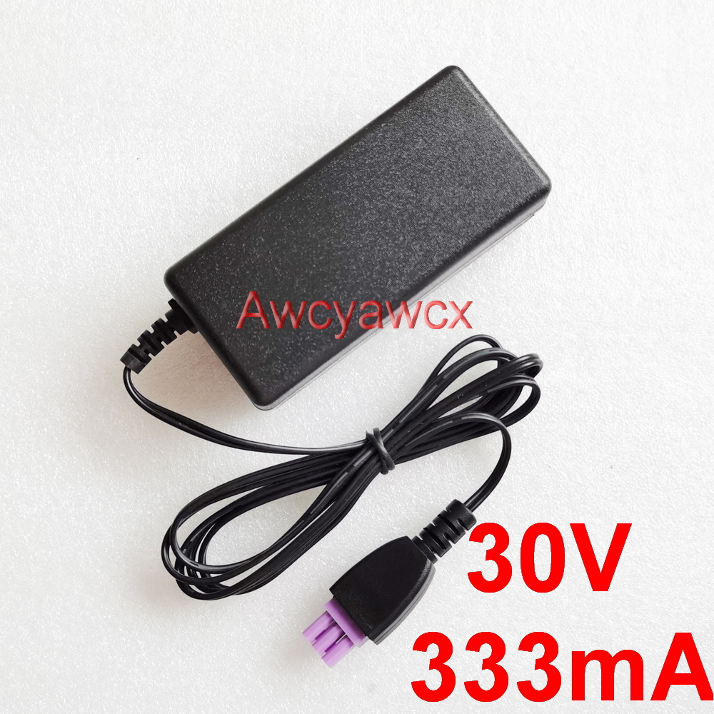 Ac 100V-240V DC 30V 333MA 電源充電器 0957-2286 2398 HP 打印機 DeskJe | 蝦皮購物