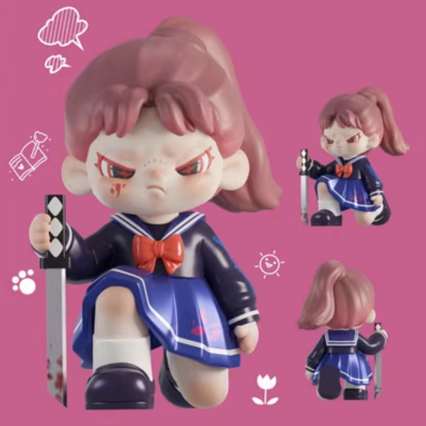 可選款領家女孩DORA生人勿近系列TNTSPACE玩偶盲盒手辦潮流玩具