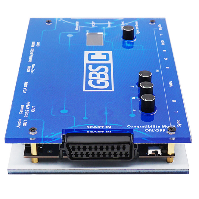 Gbs 控制GBSC RGBS VGA Scart Ypbpr 信號到VGA HDMI 用於復古遊戲機