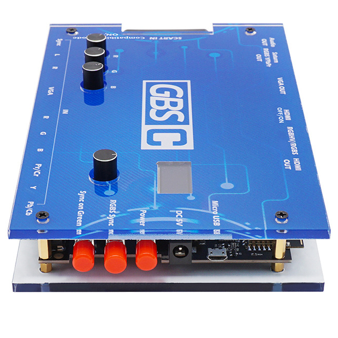 Gbs 控制GBSC RGBS VGA Scart Ypbpr 信號到VGA HDMI 用於復古遊戲機