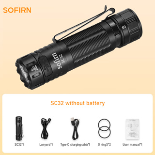 Sofirn SC32 迷你手電筒Max 2000 流明可充電袖珍EDC 燈| 蝦皮購物