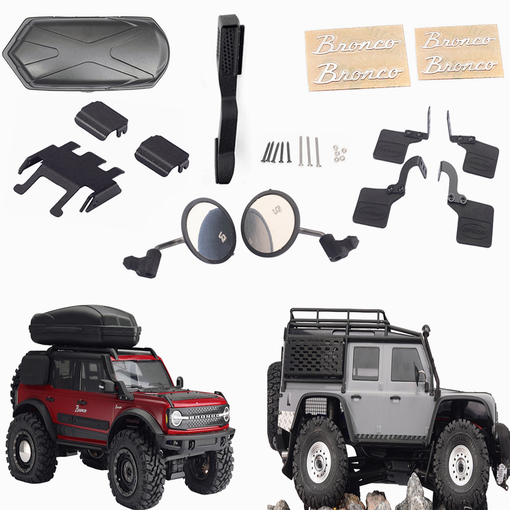 Verricello In Metallo + Controller Per Traxxas 1/18 Trx4-M Defender Bronco RC Crawler - Foto 2