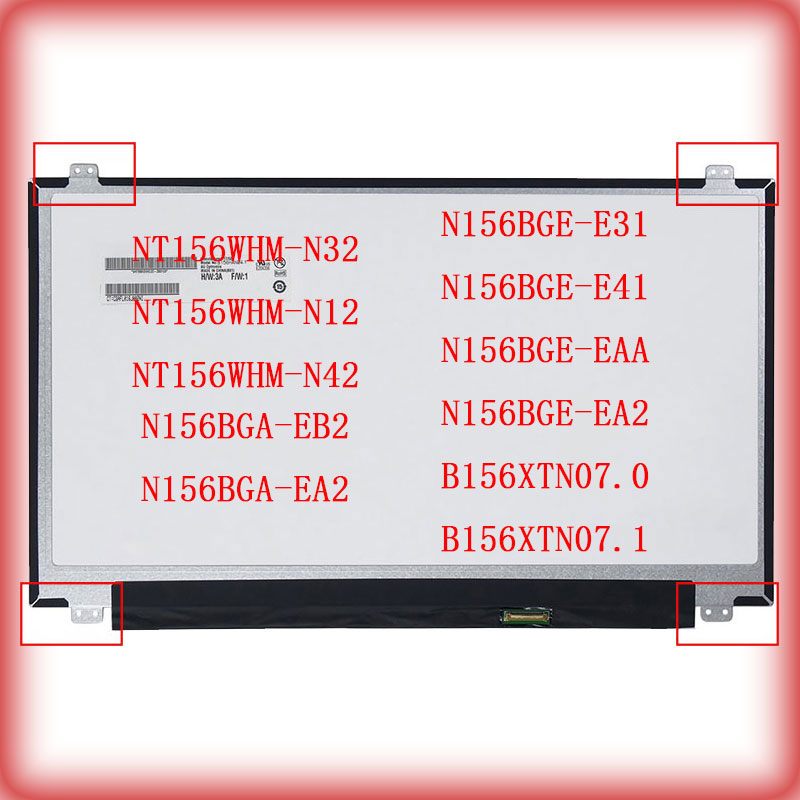 Pantalla De Repuesto De 15.6" Para ChiMei P/N N156BGA-EB2 C3
