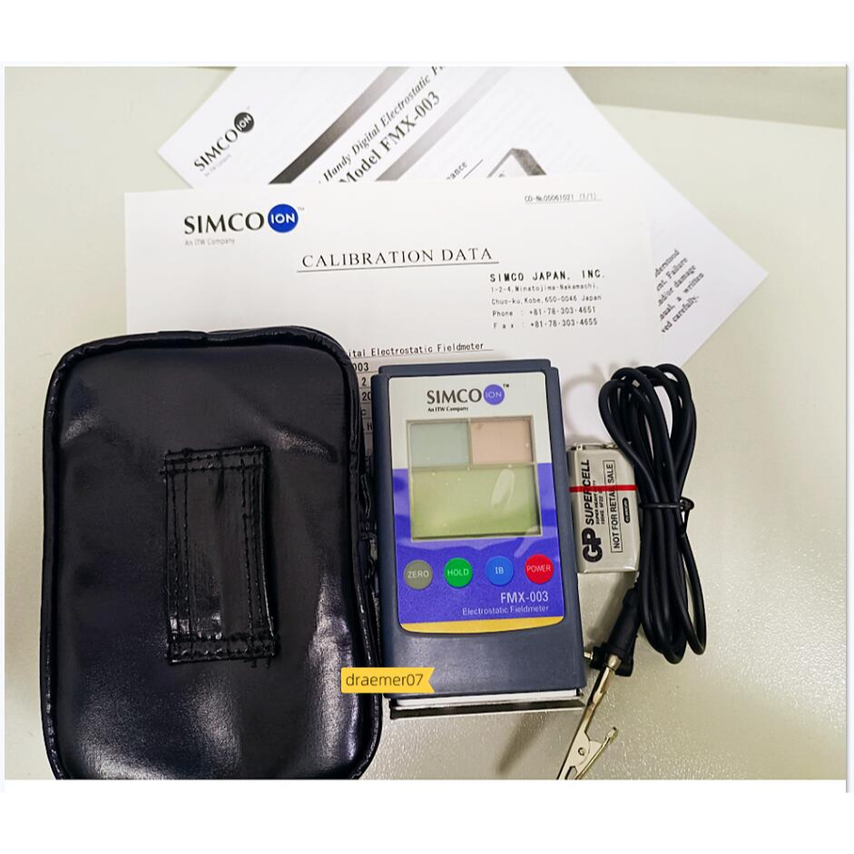 SIMCO紅外線靜電測試儀 FMX-003 防靜電檢測儀器 表面電阻靜電場測試儀FMX-004