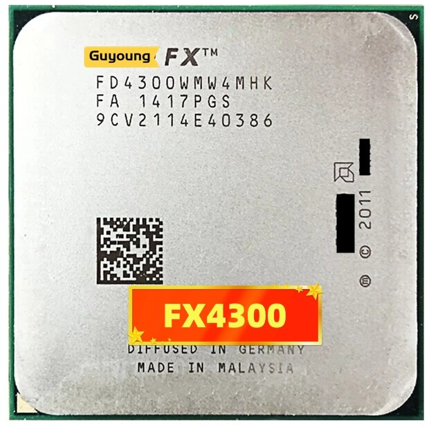 Yzx FX 系列 FX4300 FX 4300 FD4300 FD4300WMW4MHK 3.8GHz 四核 CPU | 蝦皮購物