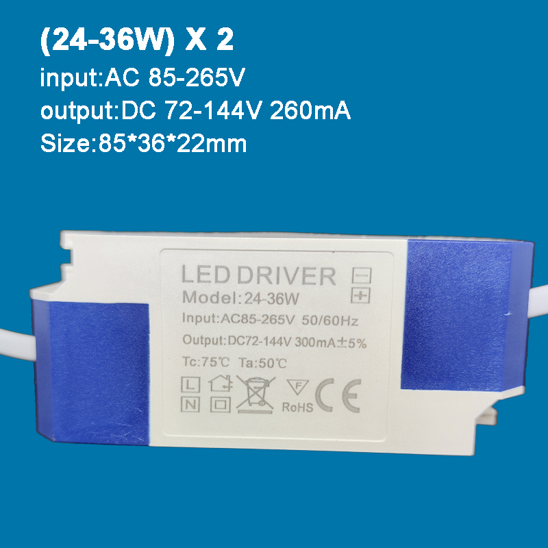 AC 85V-260V 三色 恆流電源 LED 驅動器, 用於 三色 LED 泛光燈 面板燈 射燈 吸頂燈 | 蝦皮購物