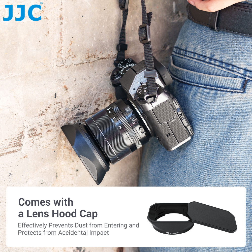 JJC 遮光罩富士XF 18-55mm F2.8-4 R LM OIS 鏡頭專用Fuji JJC 遮光罩富士XF 18-55mm F2.8-4 R LM OIS 鏡頭專用Fuji