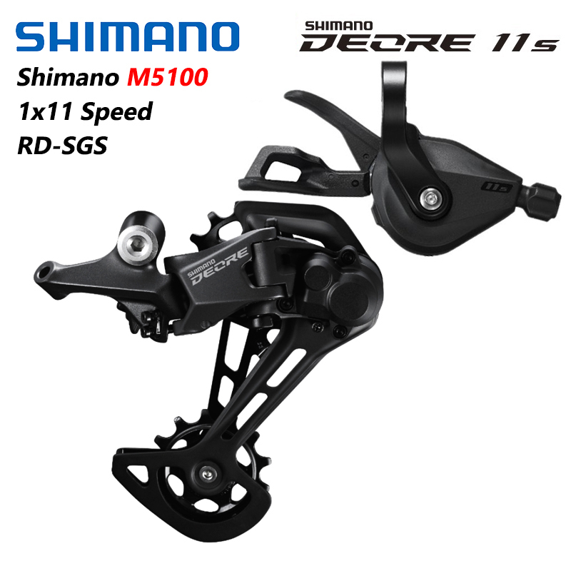 Shimano Deore M5100 11 速右變速桿+後變速器 SGS MTB 11s RD SL | 蝦皮購物