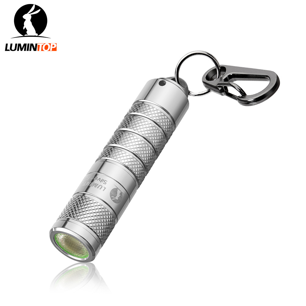 Lumintop 14500 LED手電筒銀狐760 流明最遠射程70米帶磁尾EDC戶外便攜