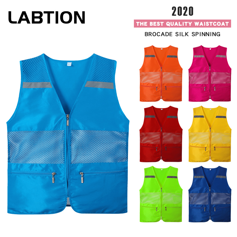 LABTION#2020#兩平兜網反光志願者&代駕馬甲 | 蝦皮購物